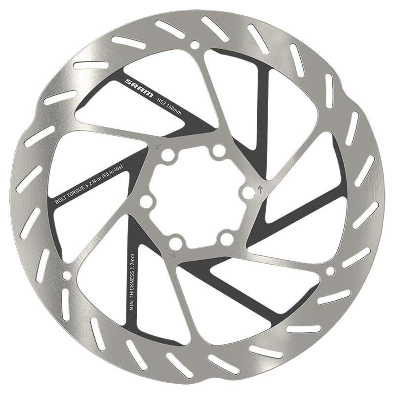 SRAM Rotor HS2 6 bolt 160 mm