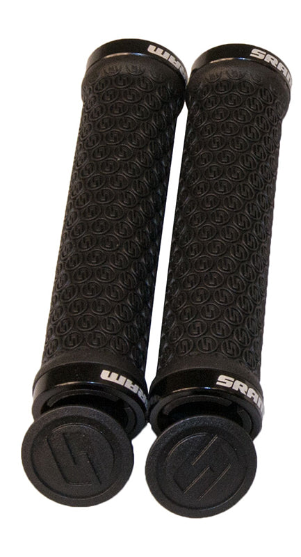 SRAM DH silicone locking grips Black
