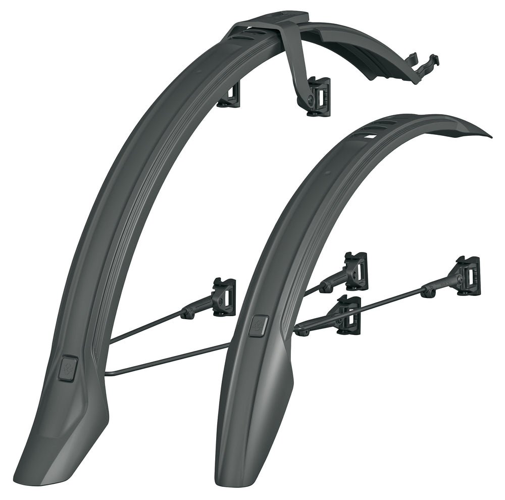 SKS Veloflexx 55 skærmsæt 26-28 1,95-2,1in sort