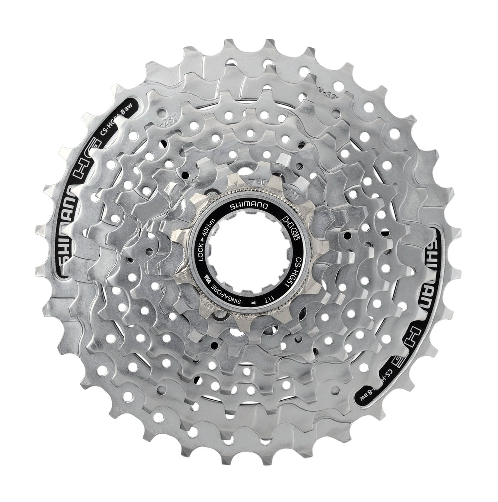 Krans 8 speed Shimano Kassette. 11-30 HG51 Alivio ECSHG518130
