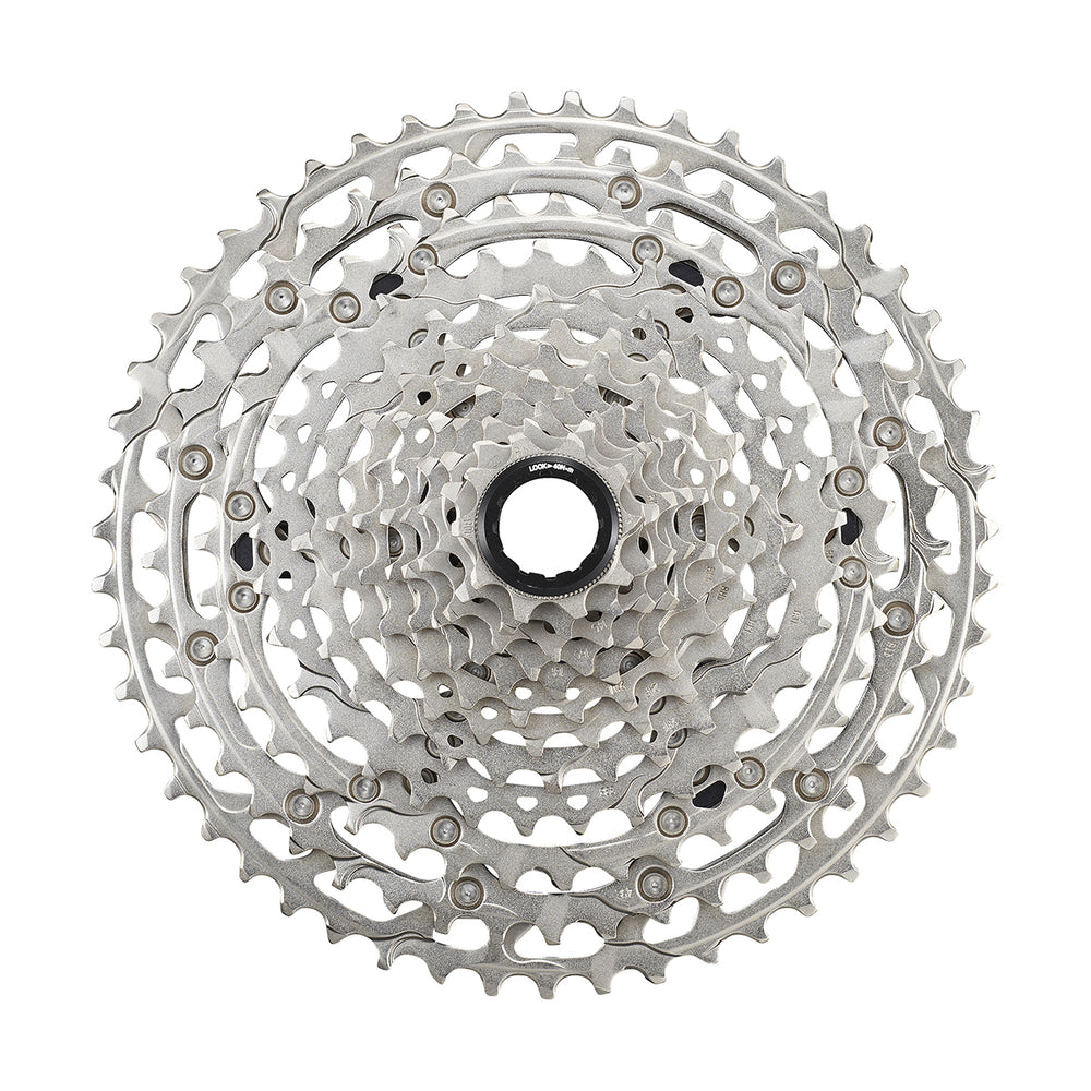 Shimano 12 speed kassette (krans12). Micro Spline. Beam Spider & Hyperglide+ Antal tænder: 10-12-14-16-18-21-24-28-33-39-45-51