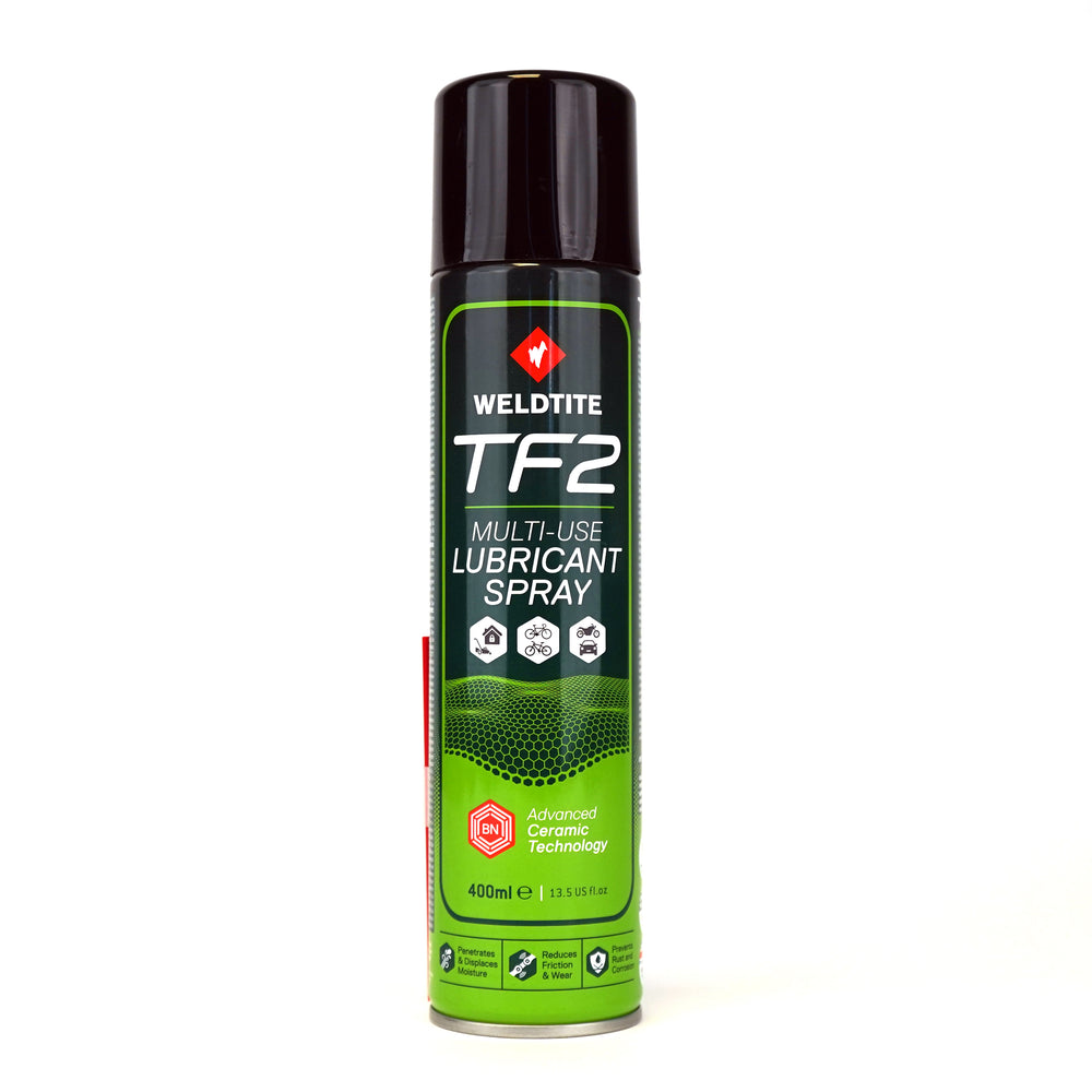 Kædespray Ultimate TF2 Ceramic (400 ml). Weldtite multispray. velegnet til kæde, kassette, kabler, batteriskinne