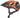 Cykelhjelm Abus Urban-I 3.0 ACE i farven Goldfish Orange, set fra siden, med en moderne og sporty design, der tilbyder sikkerhed og komfort til cyklister.