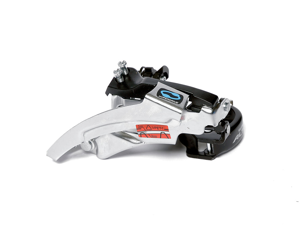 Forskifter Shimano Altus 22 -48T Dual Pull/Top Swing - 31,8 mm-34,9 mm og 28,6 mm med adapter. EFDM310X6 - 66-69 grader