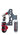Pumpe Co2, Bottle Cage Mount Jetvalve. Smart System Weldtite inkl. 2 x 16 gr. Co2 patroner