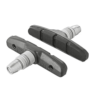 Bremsesklodser Shimano V-bremser på specielt mountainbikes Længde: 70 mm, vægt: 75 g.