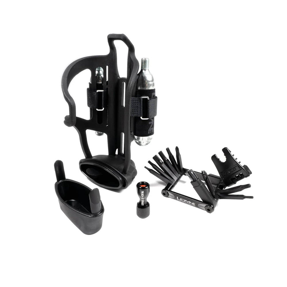 Lezyne Tubeless Flow Storage flaskeholder Composite Matrix 382g sort