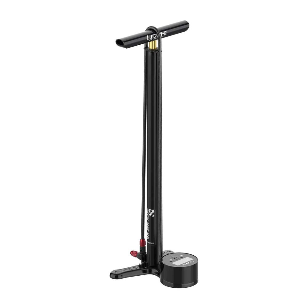 Lezyne CNC Digital Drive 3.5 fodpumpe AV/FV/DV 15 bar/220 psi sort