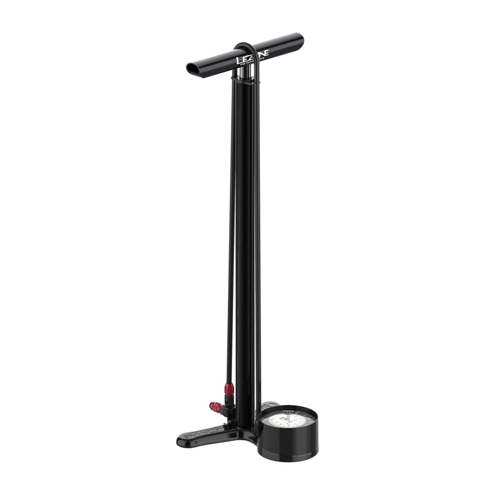 Lezyne CNC Floor Drive 3.5 fodpumpe AV/FV/DV 15 bar/220 psi sort