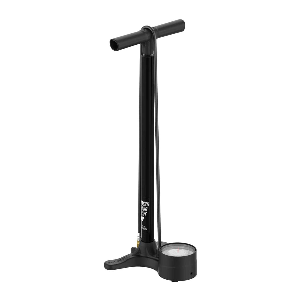 Lezyne Macro HV Floor Drive fodpumpe AV/FV/DV 6.9 bar/100 psi sort