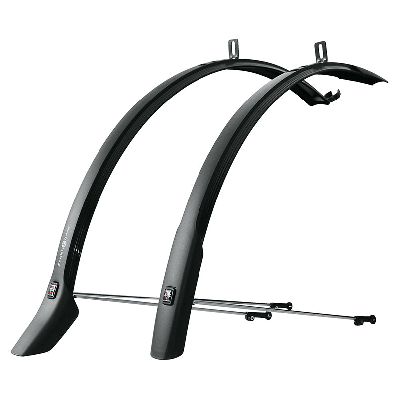 SKS Velo 42 Urban skærmsæt 700x42C inkl. stivere sort
