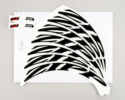 ZIPP Decal kit 808 disc Matt black Zipp