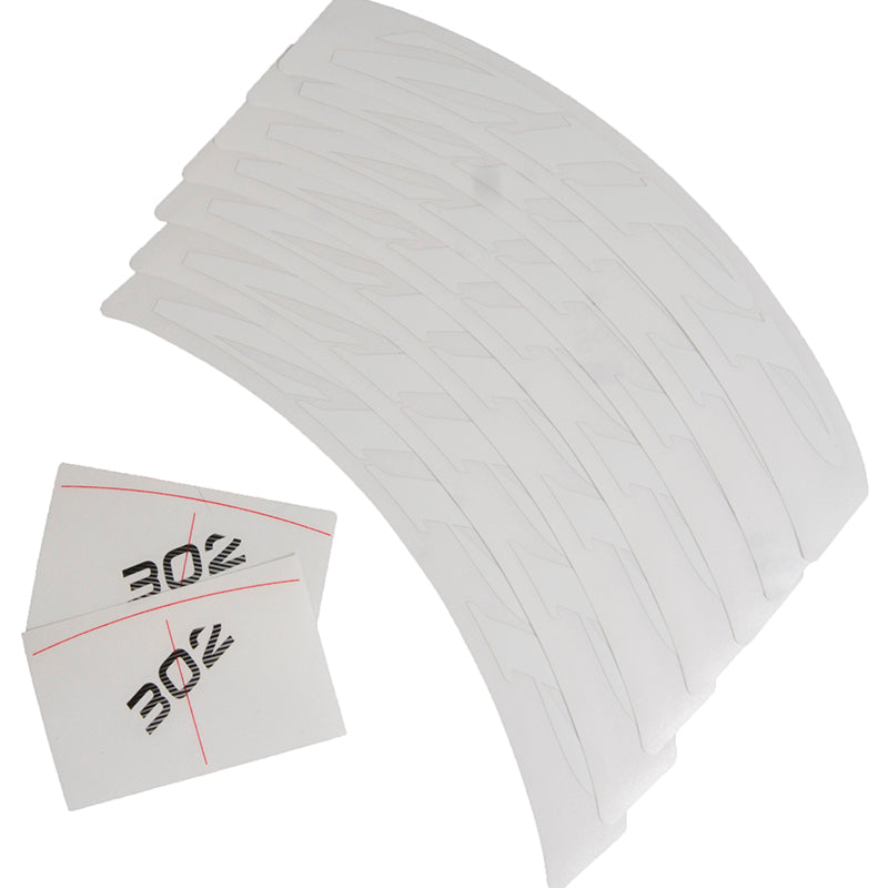 ZIPP Decal kit 302 disc White Zipp logo