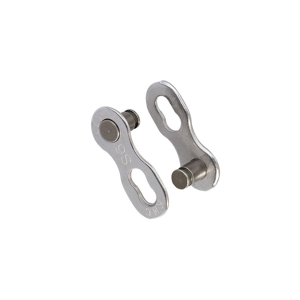 Samleled KMC Missinglink 9 speed (sølv) med EPT (anti rust). Til 9R, X9L og X9SL. 1 stk. Re-usable.