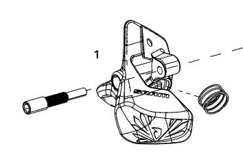 SRAM Spare part Lever Kit For XX1/X01