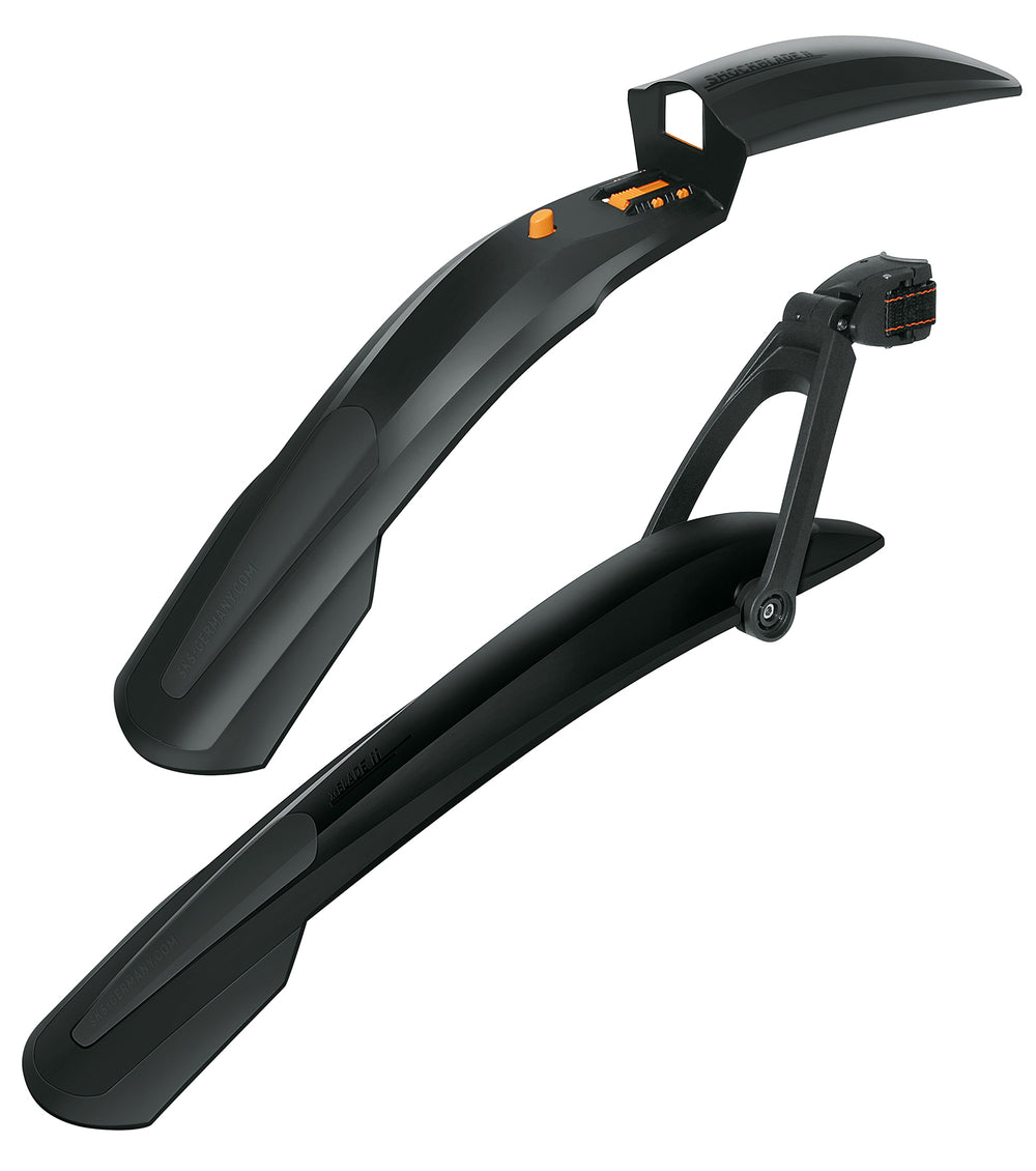 SKS ShockbladeX-Blade Dark stumpskærmsæt 26in27,5in sort