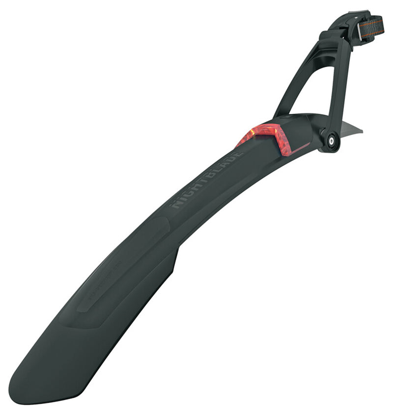 SKS Nightblade stumpskærm bag 26in27,5in USB lygte m. 3 funktioner