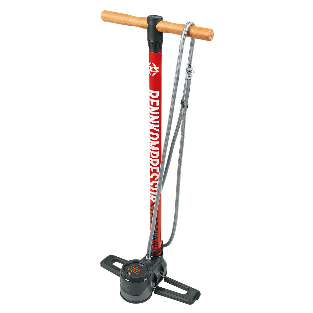 SKS Rennkompressor Suspension fodpumpe AV 27,5 bar400 psi rød