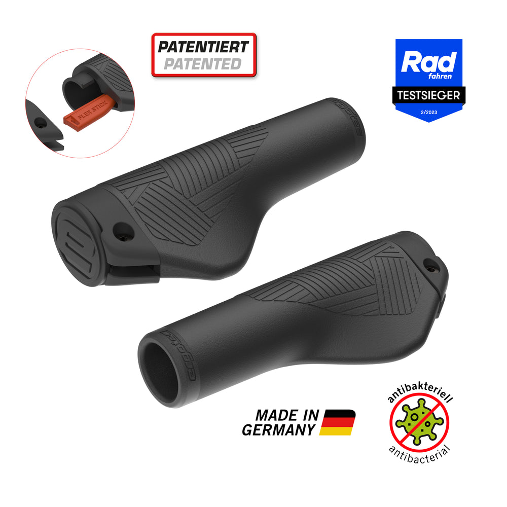 Ergotec Active Flex håndtag 135/92mm