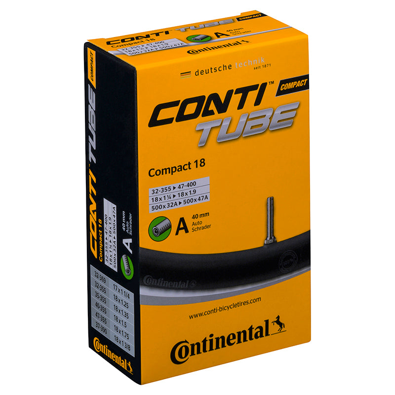 CONTINENTAL Compact Tube 18 x 1,3 - 1,9 - (32-47x355-400)