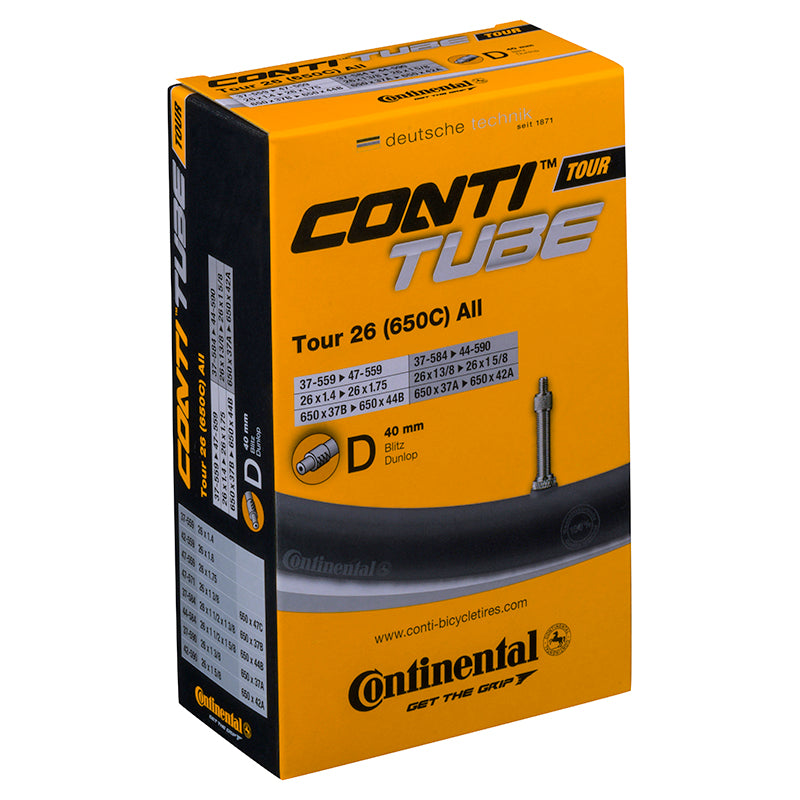 CONTINENTAL Tour Tube All 26 x 1,5 - - (37-47x559)/(44-590)