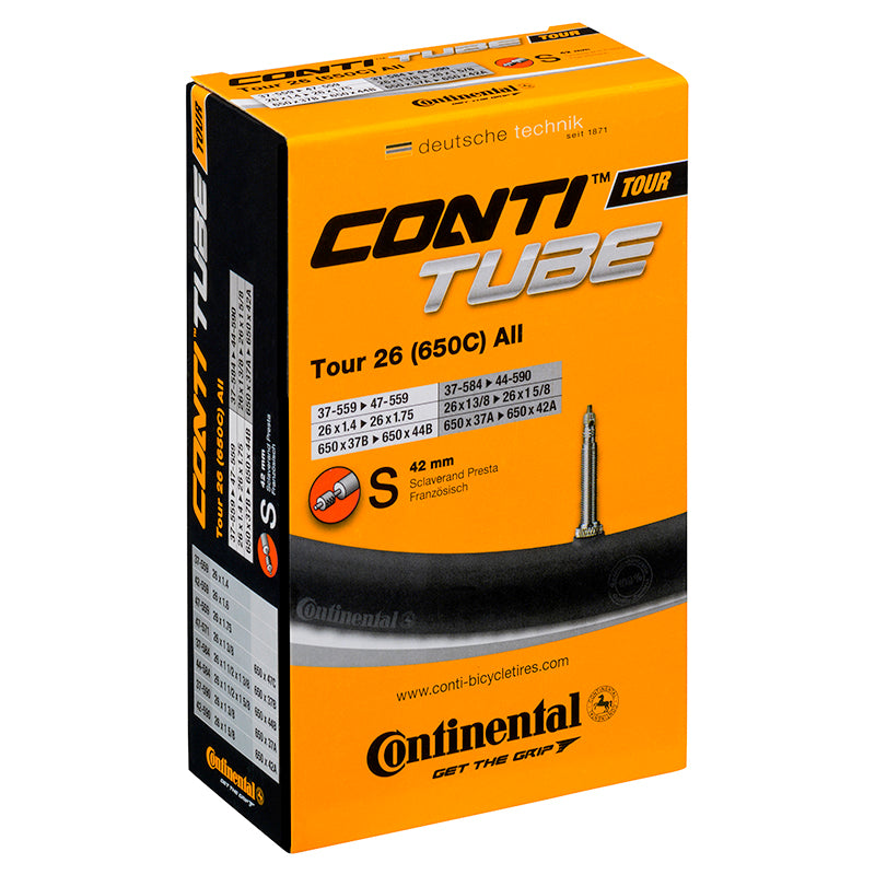 CONTINENTAL Tour Tube All 26 x 1,5 - - (37-47x559)/(44-590)