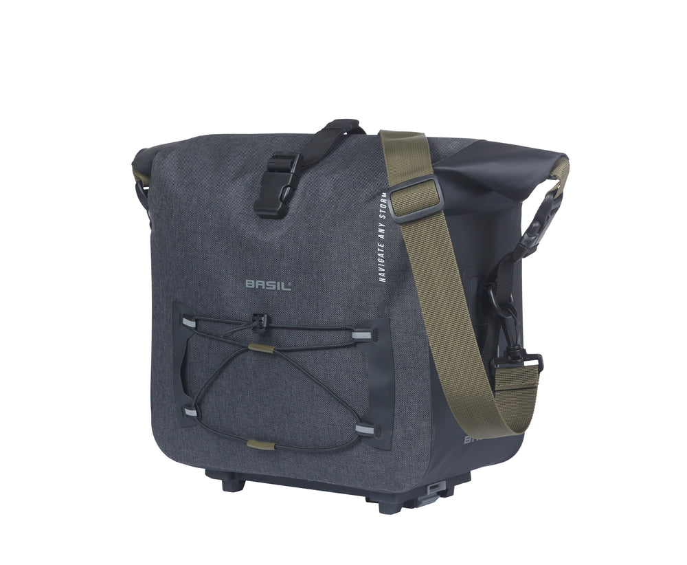 Taske Basil Navigator Storm MIK Waterproof. vol. 13L. 30x15x31cm Trunkbag