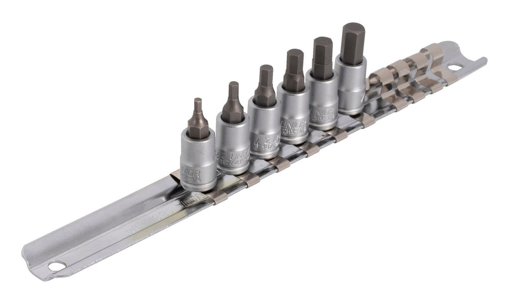 UNIOR Screwdriver socket set With HX