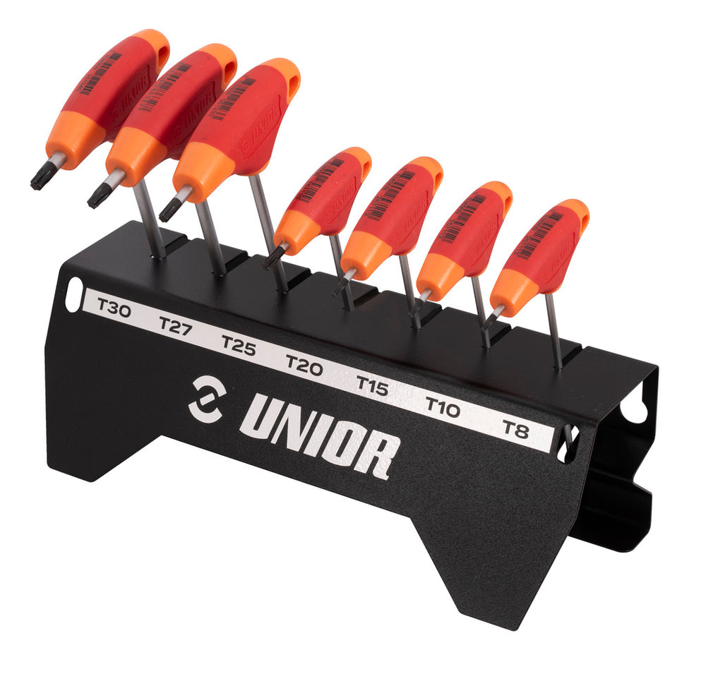 UNIOR T-handle TX wrench set