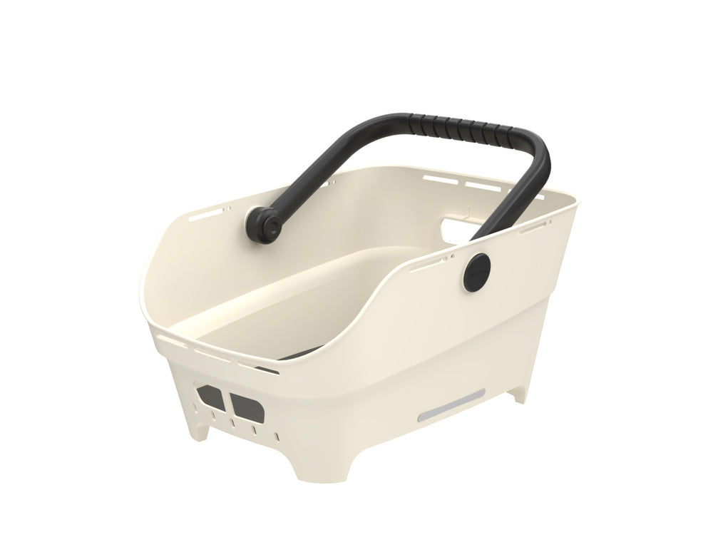 Kurv BASIL CENTO NEO Multi NX off-white Mont. bag, Dim.: 47x24x14 cm. Vol.: 30 L. Bærevne: 10 kg.