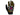 Muc-Off MTB Gloves i sort med rød detalje, designet til mountainbiking med skridsikker greb og åndbart materiale.