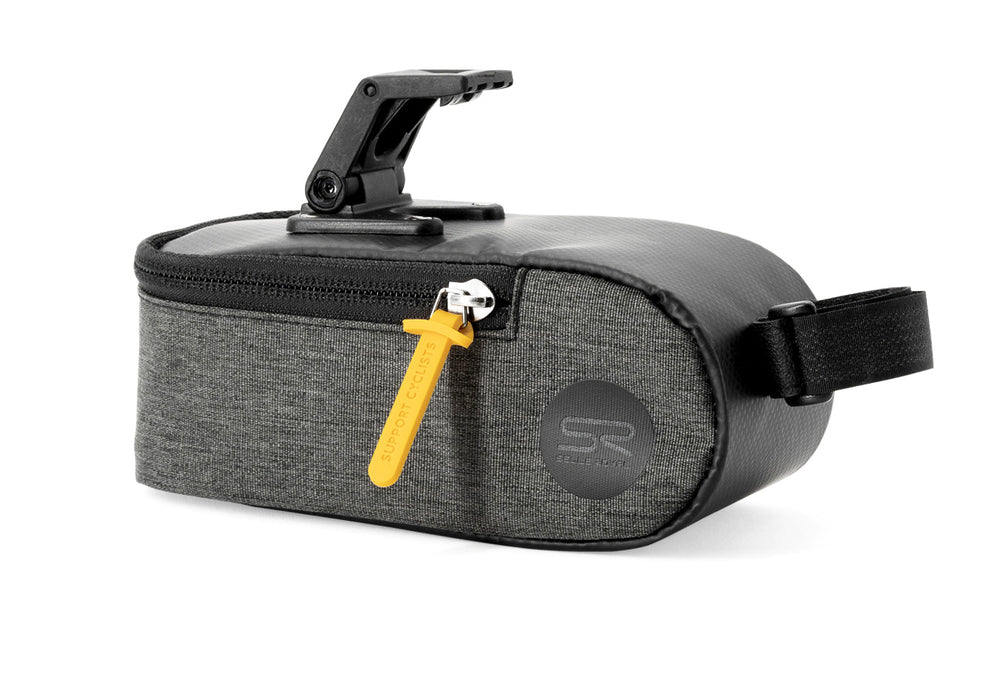 Selle Royal sadeltaske med ICS (Integrated Clip System). Str. small (0,6 L), vandafvisende Passer kun til Selle Royal sadler med ICS beslag