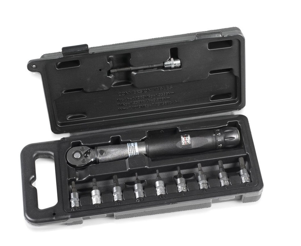 XLC Torque wrench, TO-S87 1/4", 4-24 Nm