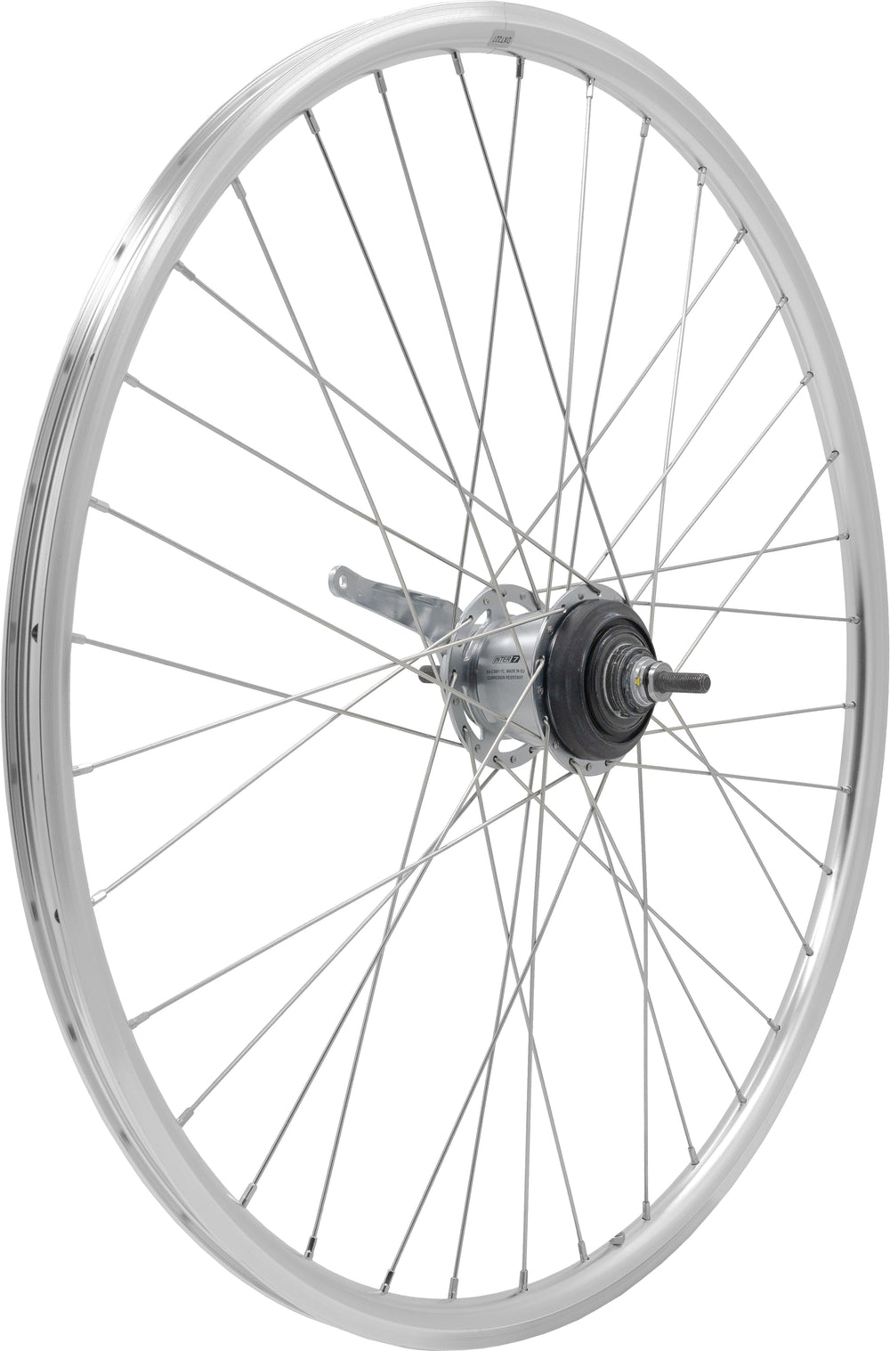 LiTE baghjul 700C/622-18 D/W 7g fodbremse møtrik poleret blank