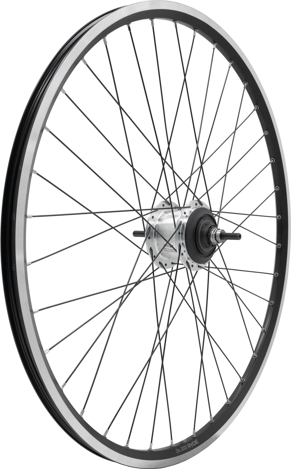 LiTE baghjul 700C/622-18 D/W 7g rullebremse møtrik sort ZAC2000