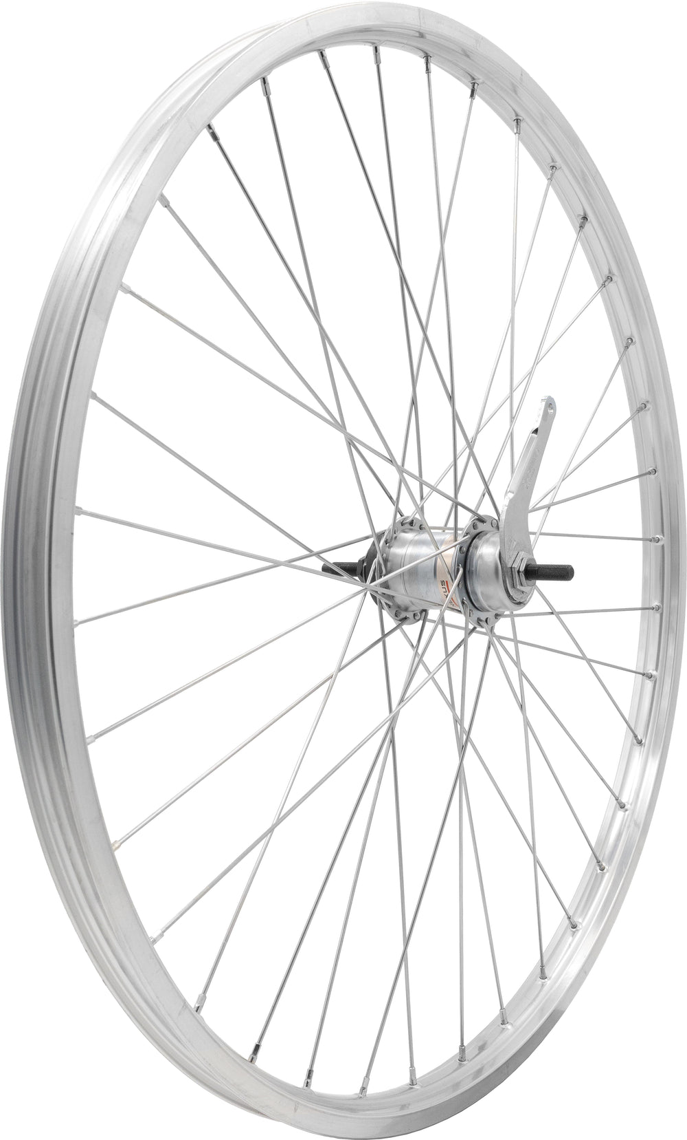 LiTE baghjul 28x11/2in/635-25 S/W 3g fodbremse møtrik sølv (Tourist)