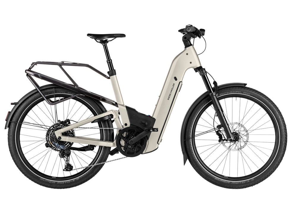Riese & Müller Homage 5.25kmt 2025 Custom Bike Builder, en moderne elcykel med robust stel og komfortabelt design.
