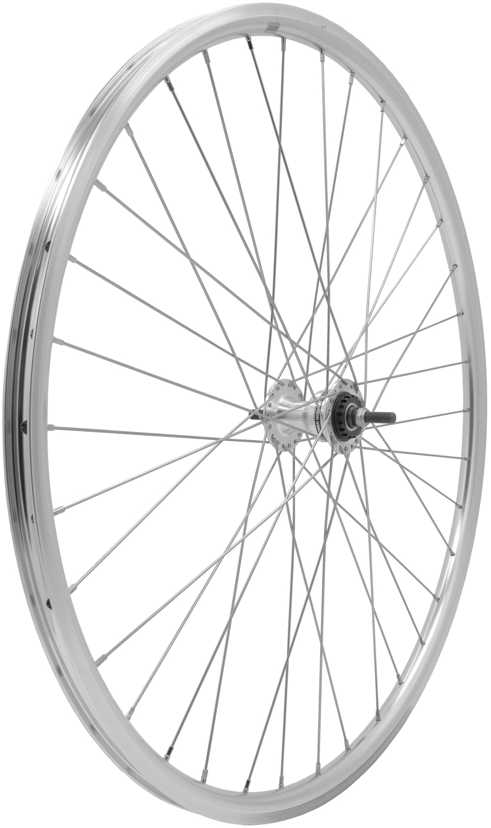 LiTE forhjul 700C/622-18 D/W rullebremse møtrik poleret blank