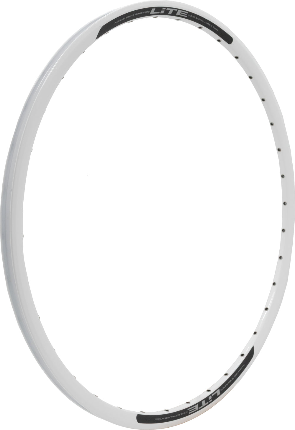 Lite XCD fælg 27,5/650B 36H DB m. nippel forst. Etrto 584 X 18 hvid