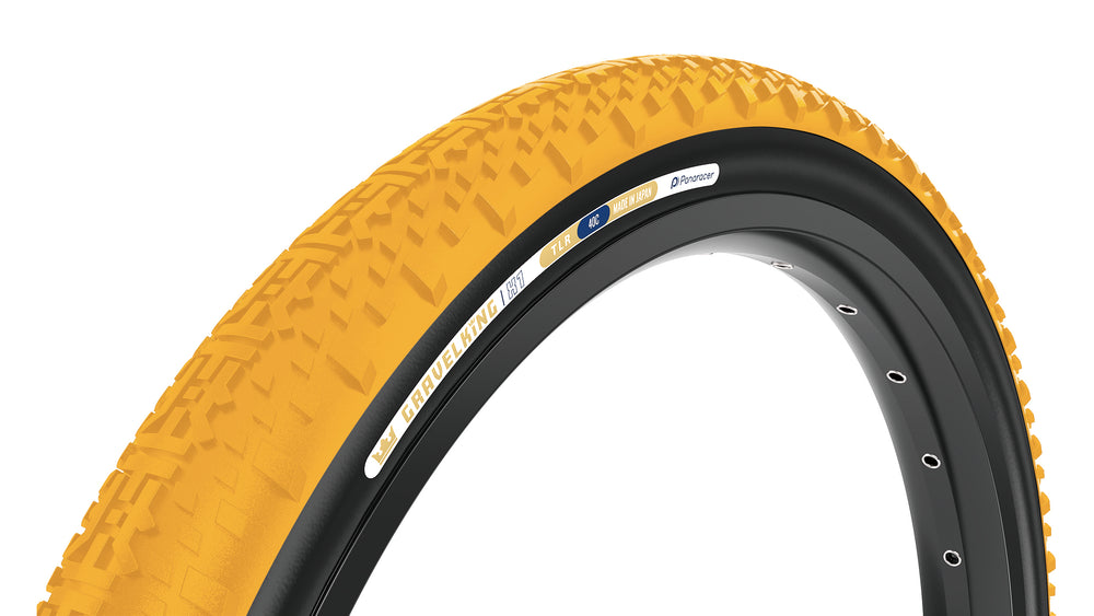 Panaracer Gravelking X1 foldedæk 700x40C 480g honey buttersort