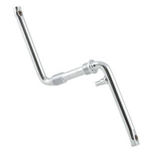 Kranksæt BMX 152mm v. gevind 78in x 24TPI H. gevind 1516 x 24TPI 12in stål
