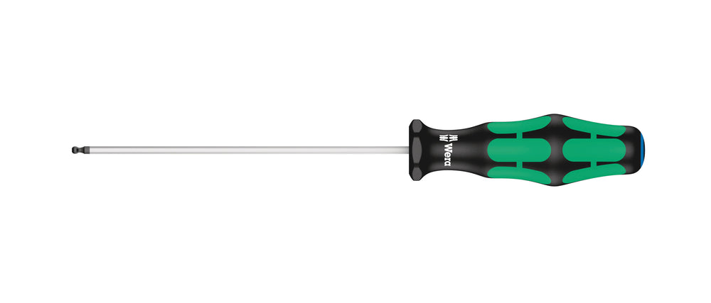 Skruetrækker unbrako 2,0. Flerkomponent kraftform greb. Sekskantet klinge (100 mm lang), Wera Black Point-spids.