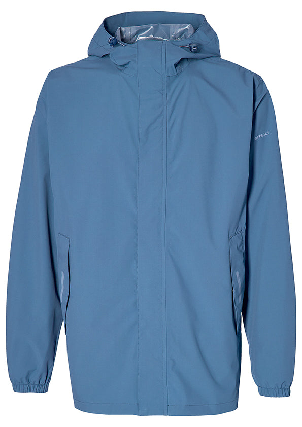 Regnjakke BASIL Hoga XXXL unisex Horizon Blue