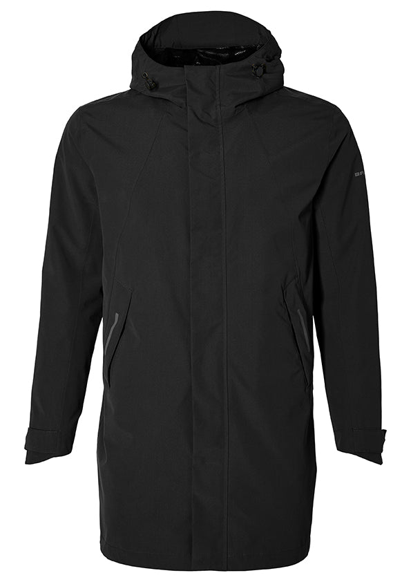 Regnparka BASIL Mosse M herre Jet Black