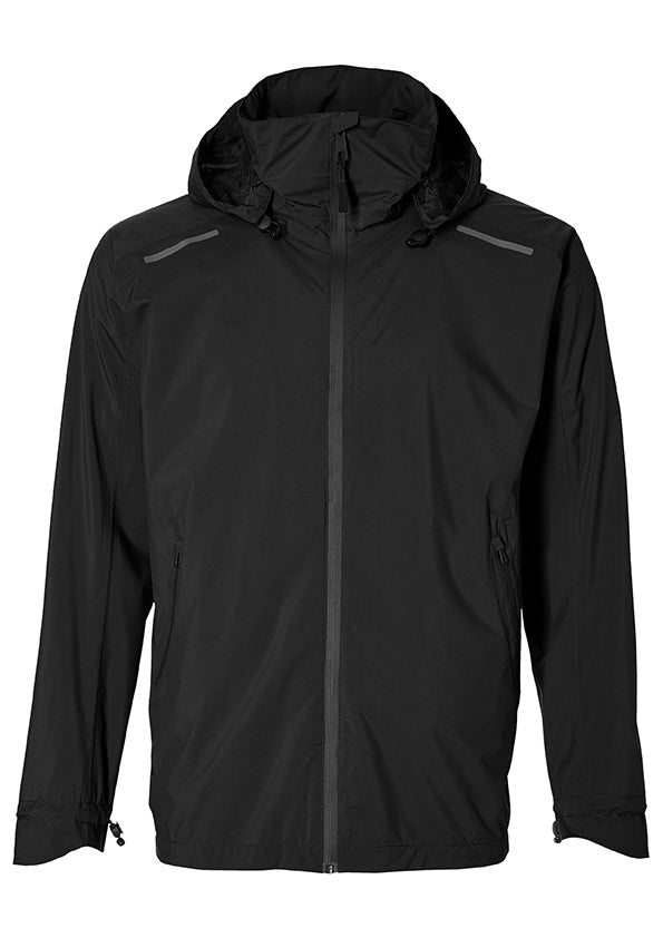 Regnjakke BASIL Skane S herre Jet Black