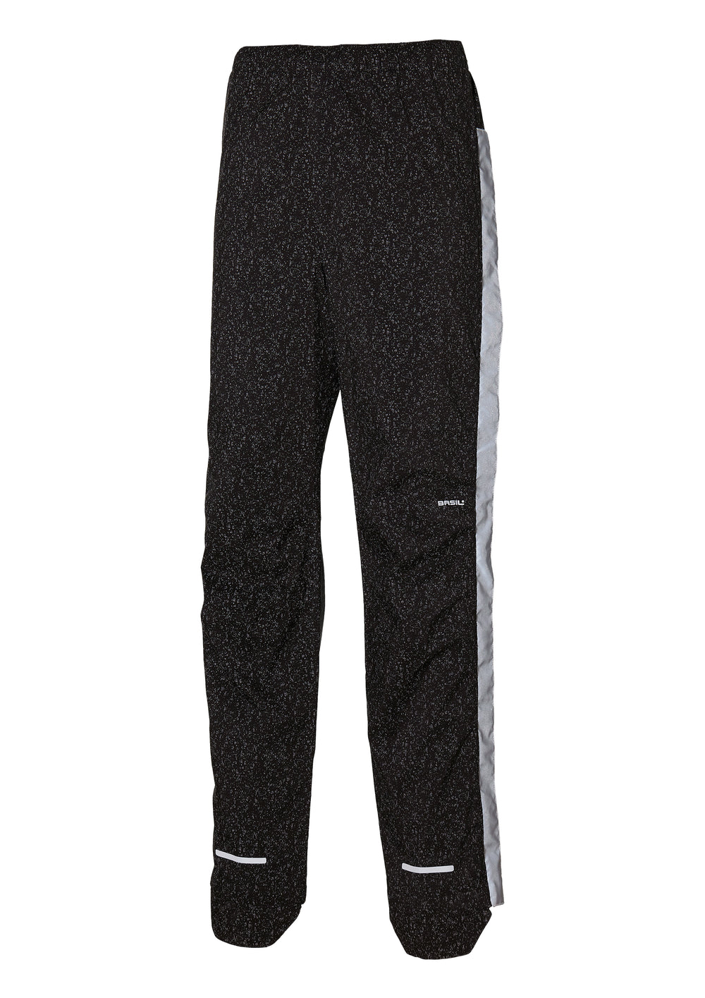 Regnbukser BASIL Skane HiVis XL dame jet Black