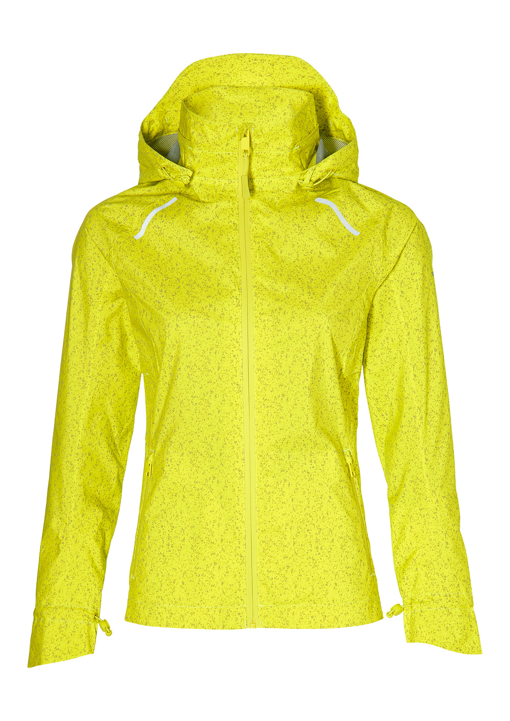 Regnjakke BASIL Skane HiVis XS dame neon yellow