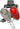 Lygtesæt Reelight RL771 Backup baglygte sadelpind(20) org. nr. RE-00771 fast lys bag