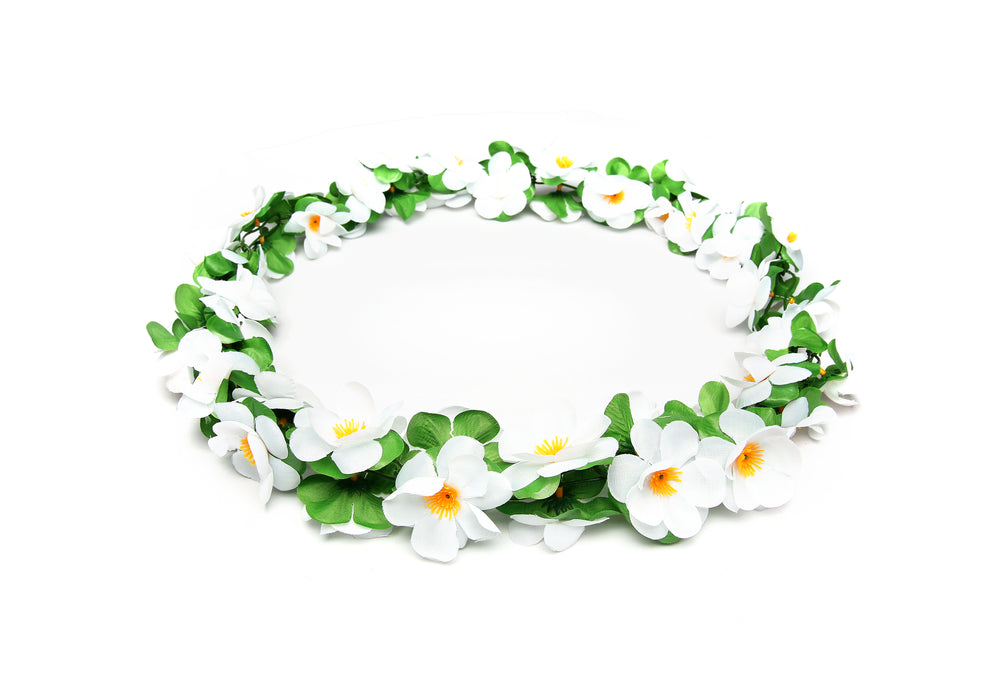 Blomsterranke BASIL GARLAND Hvid 130cm