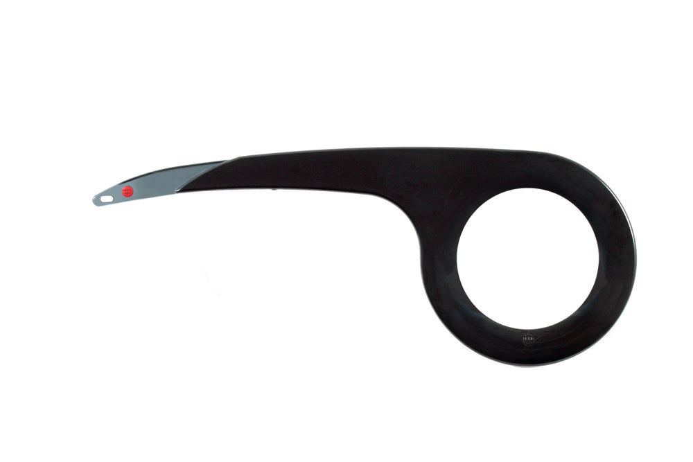 Kædeskærm HEBIE Sort 32/38t ø18cm m.udtræk Uden beslag